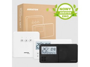 Termostat fara fir Auraton TUCANA SET, 5 ani Garantie, 8 programe