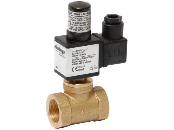 Electrovalva cu rearmare manuala de 3/4 toli