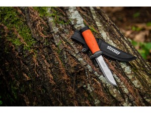 Cutit de vanatoare XL, cu teaca