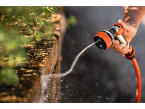 Pistol de pulverizare multifunctional twist, 6 functii, din aluminiu