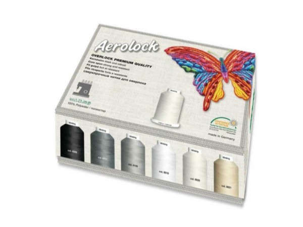 Set 24 papiote ata de surfilat Aerolock Madeira 9118B