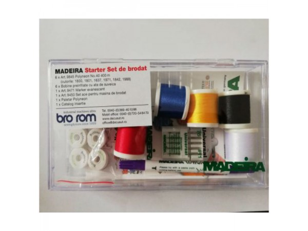 Starter set de brodat Madeira 9945