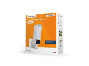 Camera de supraveghere Netatmo Presence WIFI cu sirena, de exterior, cu detectarea persoanelor, masinilor si animalelor