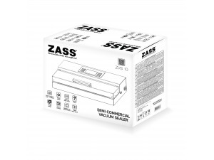 Aparat semi-comercial inteligent de vidat alimente Zass ZVS 10