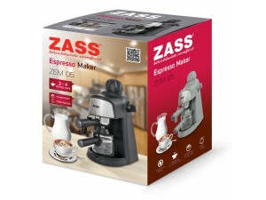 Espressor de cafea Zass ZEM 05 Negru