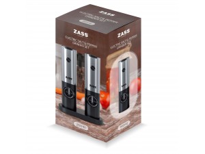 Set 2 rasnite electrice pentru sare si piper ZASS Gourmet ZEGS 02